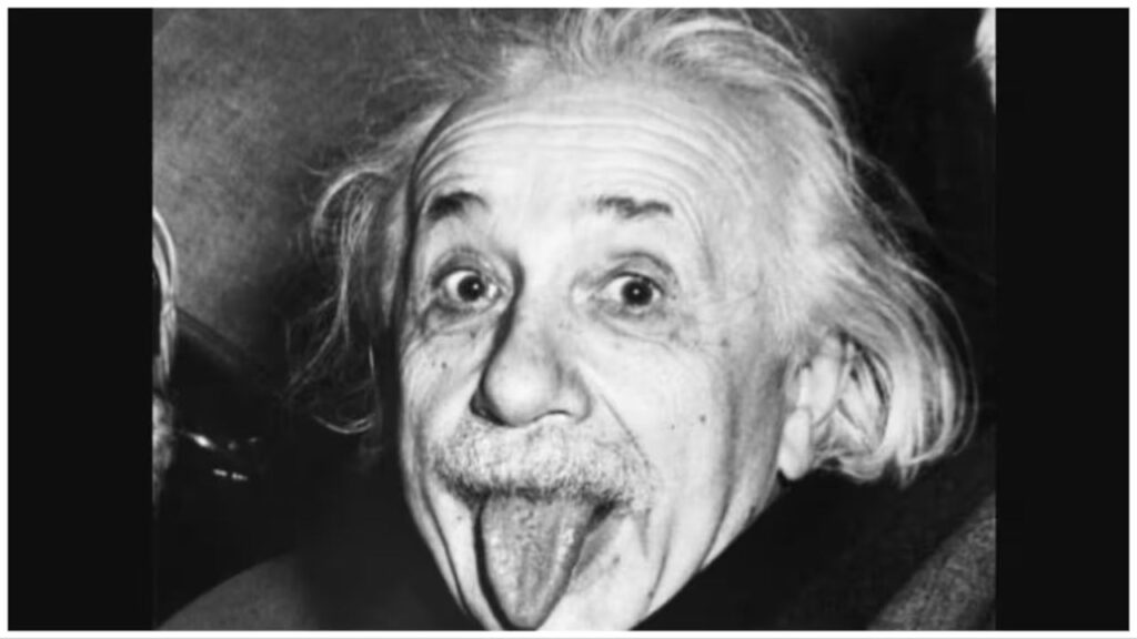 Albert Einstein famous picture
